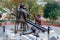 North Carolina Fallen Firefighters Memorial in Raleigh downtown