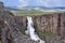 North Clear Creek Falls is a magnificent 100 foot waterfall near Creede and Lake City, Colorado