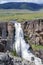 North Clear Creek Falls is a magnificent 100 foot waterfall near Creede and Lake City, Colorado