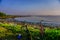 North coast of Jakarta on Marunda beach with many garbage