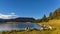 North Cove of Meadowlark lake in northern Wyoming