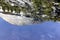 North dome reflection in the Mirror lake, Yosemite National Park, California