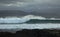 North east  coast of Gran Canaria, powerful ocean waves broought in by distant Epsilon hurricane breaking by the shore