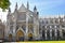 North entrance of Westminster Abbey in London