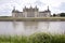 The north facade of the chateau of Chambord