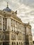 North facade of Royal Palace. Madrid, Spain.