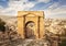 North Gate, Ancient Roman city of Gerasa of Antiquity , modern Jerash