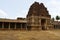 The North Gopura of the inner courtyard, an entrance to the Achyuta Raya temple, Hampi, Karnataka. Sacred Center. View from the so