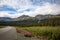 North of Haines Junction heading towards Kluane Lake- Yukon Territory- Canada