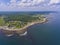 North Hampton coast aerial view, North Hampton, NH, USA