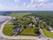 North Hampton coast aerial view, North Hampton, NH, USA