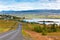 North Icelandic Landscape: View of Fellabaer Village