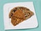 North Indian dish Chicken keema paratha