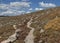 North Inlet Trail near the top of a Flattop Mountain, Rocky Mountain National Park, Colorado