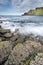 North Ireland rocky coastline