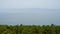 North macedonia. Ohrid. forest, mountains and lake on background