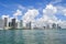 North Miami Skyline Viewed From the Venetia Causeway