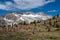 North Peak and Mount Conness along the Saddlebag Lake Loop trail in Eastern Sierra Nevada Calfornia, Mono County