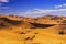 North Sahara Distant Desert Landscape