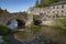 North Wales Beddgelert 2019 bridge and river
