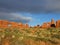 North Window and Turret Arch of Arches National Park