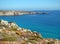 North windward side of the island of Menorca