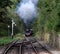 North Yorkshire moors Railway, Goathland, Yorkshire, Uk, October 2023. Steam locomotives at the gala celebration weekend.