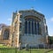 Northampton, U.K., November 18, 2019 - Castle Ashby parish Church on a sunny autumn morning