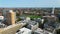 Northeastern University aerial view, Boston, Massachusetts MA, USA