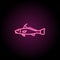 Northen kingfish neon icon. Simple thin line, outline vector of fish icons for ui and ux, website or mobile application