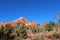 The Northern Boynton Canyon Spire and mountains in Sedona, Arizona