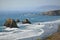 Northern California Coastal Cliffs & Rocky Shore