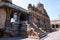 Northern entrance to mandapa, Subrahmanyam shrine, Brihadisvara Temple complex, Tanjore, Tamil Nadu. View from North East.