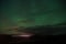 Northern light black sky with stars. Nature miracles. Aurora dark sky. Amazing nature phenomena. Best place see aurora