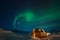 Northern lights in Greenland