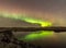 The northern lights in Icelandic lands