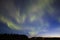 Northern lights in Kiruna, Lapland, Northern Sweden