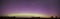 Northern Lights Panorama Over Night Sky