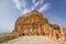 Northern Palace. The ancient fortification Masada in Israel. Masada National Park in the Dead Sea region of Israel