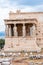 The Northern porch, Erechtheion or Erechtheum temple on Acropolis hill. Honoring Athena & Poseidon, this famous, ancient Greek