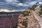 Northern Rim of Grand Canyon from Cap Royal and Walhalla Overlook Arizona USA