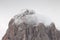 The northern side of Sasso Lungo after a first autumnal snowfall