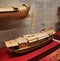 Northern Song Dynasty Antique Passenger Boat Vessel Ship Scale Model Wooden Boats Sailboat Junk Sail Transportation Vehicle