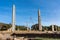 The Northern Stelae Park of Aksum, famous obelisks in Axum, Ethiopia