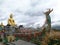 Northern Thai Thailand Burma Laos Golden Triangle Architecture Buddhist Temple Buddha Statue Chiang Rai Dragon Boat Mekong River 