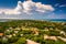 Northern view toward Daytona Beach, seen from the top of Ponce d