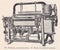 The Northrop Automatic Loom `E` Model, for general weaving 1900s