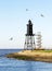 Northsea Lighthouse Obereversand in Dorum near Cuxhaven, Gemany