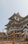 Northwest small keep of Himeji castle, Japan. UNESCO site