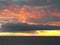 Norvegian sea sunset